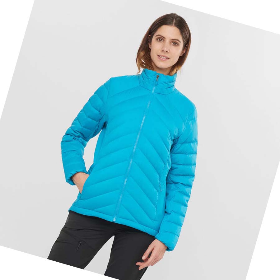 Chaquetas Salomon ESSENTIAL XWARM DOWN INSULATED Mujer Azules | MX 2449RVD